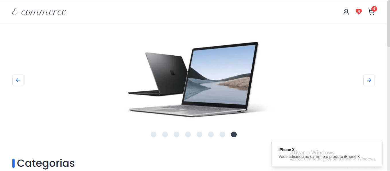 O projeto combina funcionalidades essenciais de e-commerce com uma interface amigável, visando aumentar a satisfação do cliente e impulsionar as vendas.